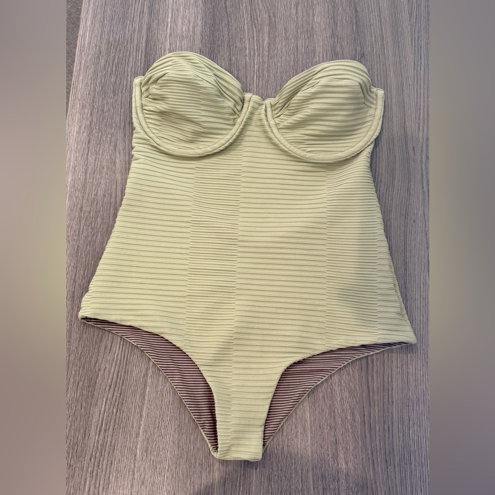 Acacia Swimwear Mellow Green One Piece